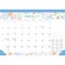 Seaside Currents | 2024 17 x 12 Inch Monthly Desk Pad Calendar | BrownTrout | Ocean Sea Beach Art Design